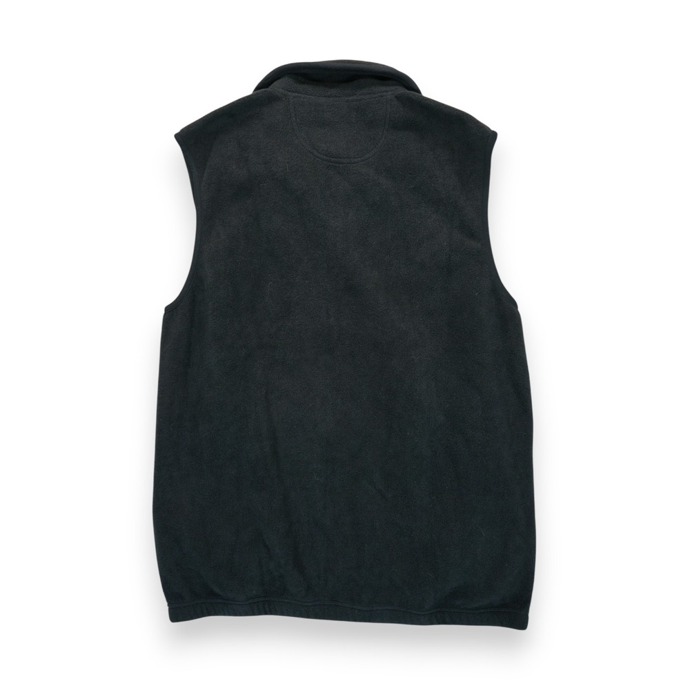 NWT Colorado Timberline Men's Black Fleece Vest Sleeveless Full Zip Size‎ MD - Picture 2 of 6